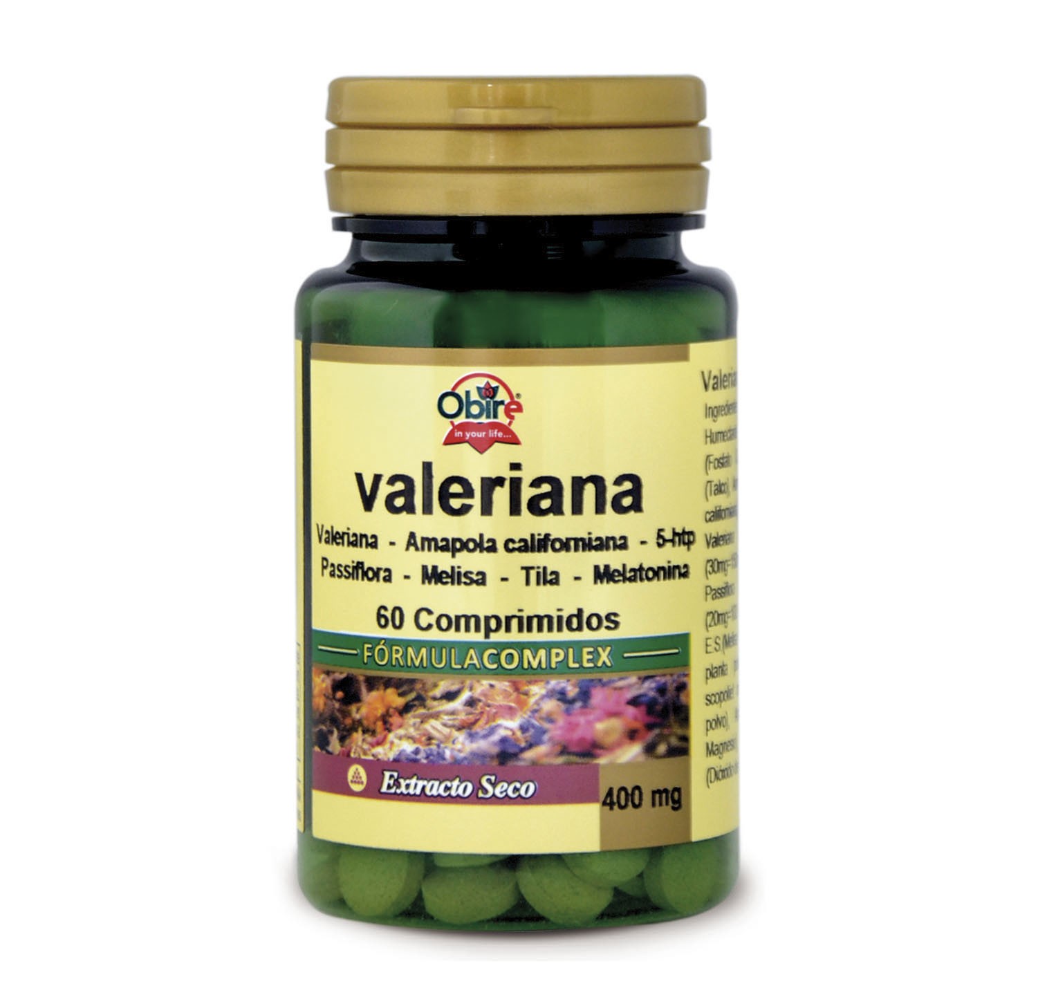 Obire Valeriana 400 mg, 60 Comp.