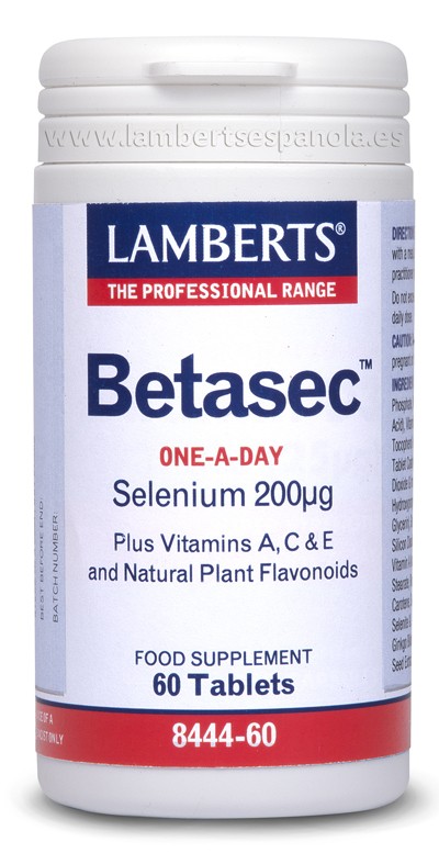 LAMBERTS Betasec®-Antioxidante, 60 comprimidos.