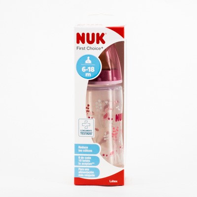 NUK Smooth Flow Anti-Colic Bottle 10oz Breast Milk Feeding Baby