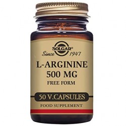 Solgar L-Arginina 500 mg, 50 Caps. Veg.