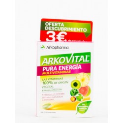 ARKOVITAL PURA ENERGIA 30 COMPRIMIDOS