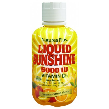 Natures Plus Vitamina D3 Liquid Sunshine, 473,18ml.