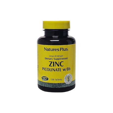 Natures plus Picolinato De Zinc 120 comp.