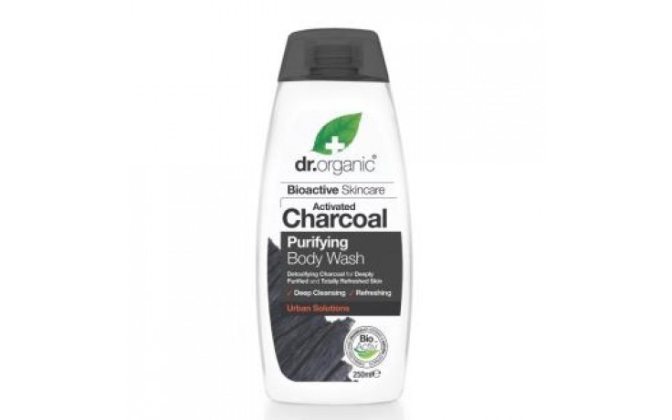 Dr Organic Gel de ducha de Carbón Activo, 250ml.