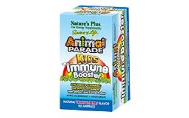 Natures Plus Animal Parade Kids Immune Booster 90 comprimidos