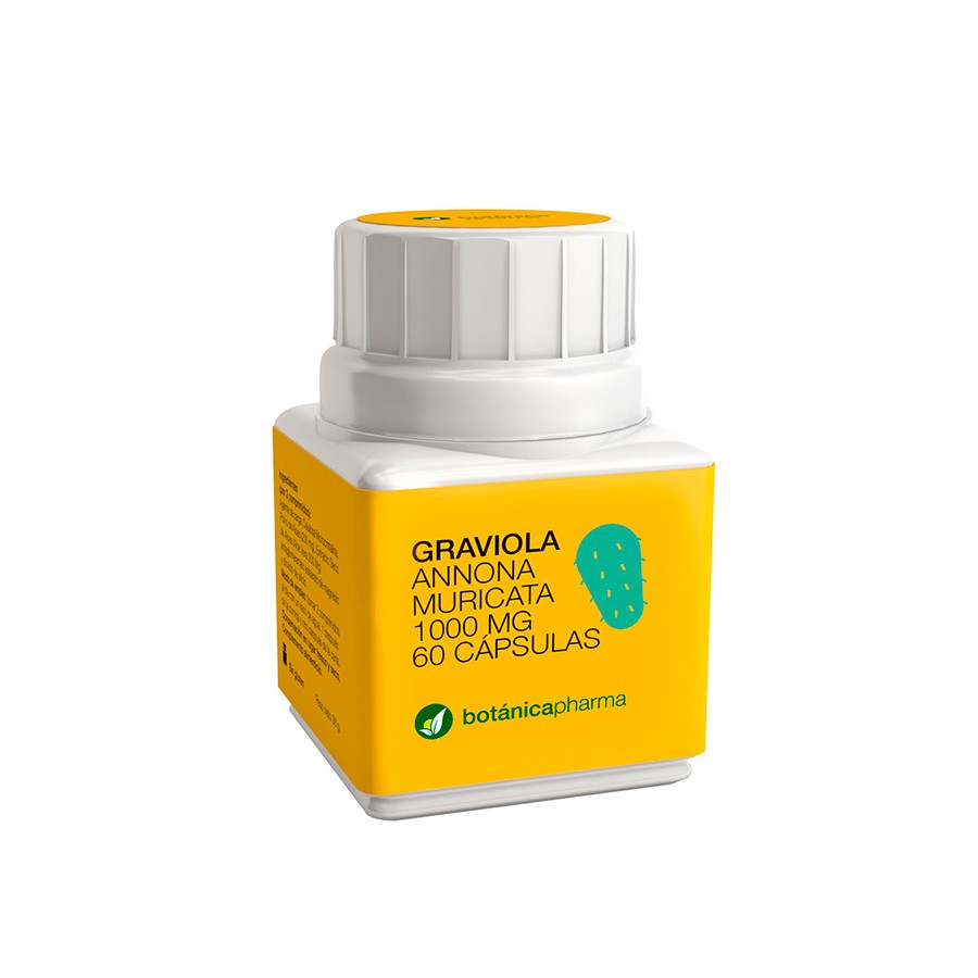 BotanicaPharma Graviola 1000mg, 60 cápsulas.