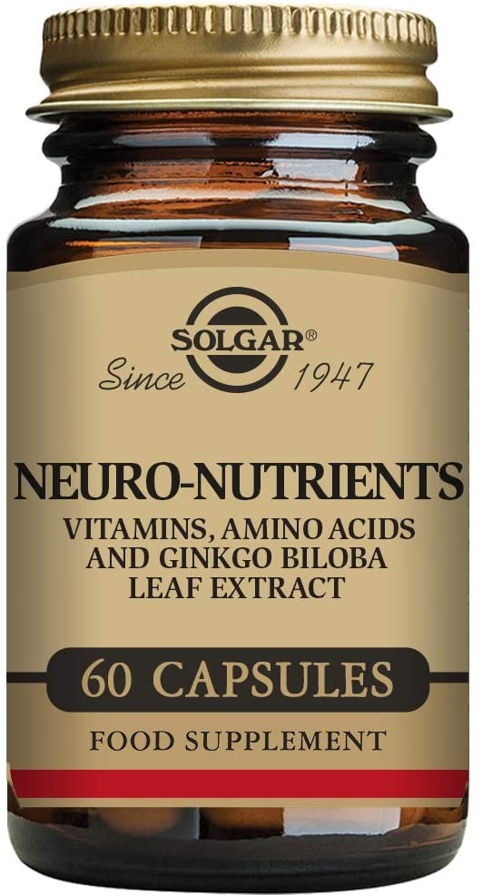 Solgar Neuro Nutrientes, 60 Cápsulas vegetales.