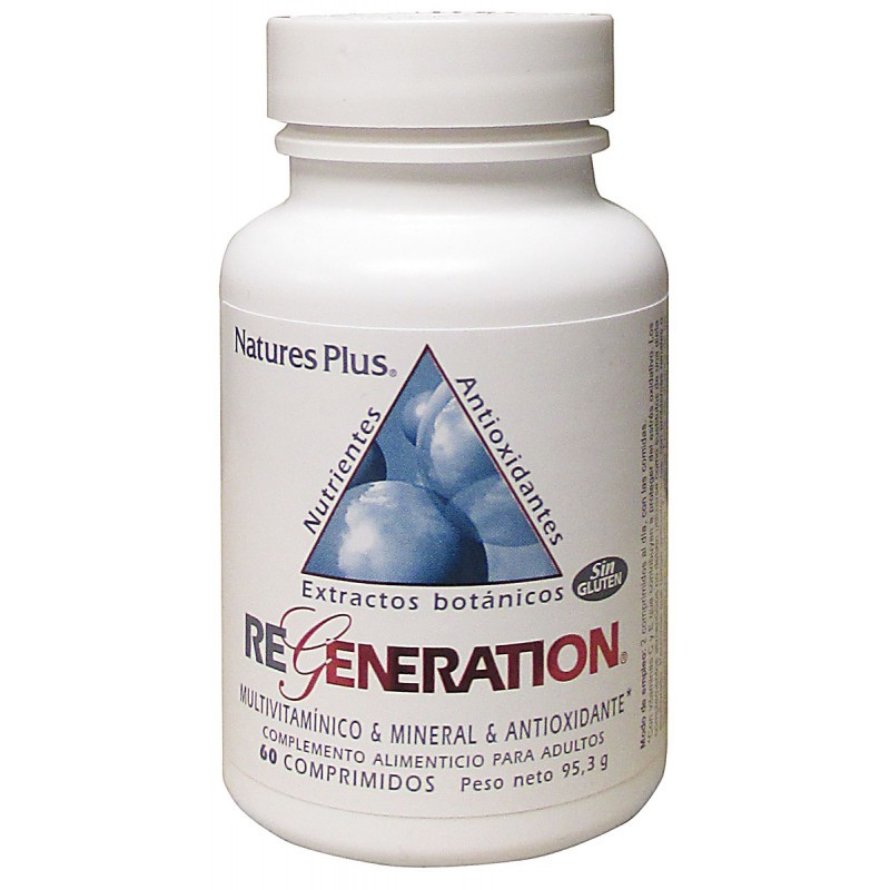 Natures Plus Regeneration, 60 comprimidos.