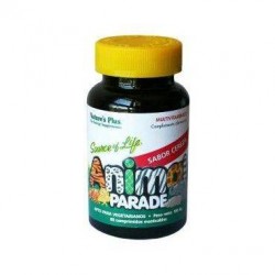 Natures Plus Animal Parade Multivit Cereza, 60 Comp.