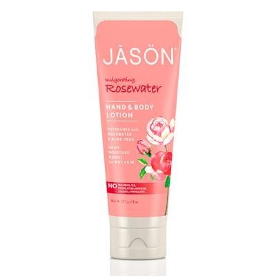 Jason Loción Manos y Cuerpo Agua de Rosas, 227 g.