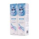 K-Y Gel Lubricante Hidrosoluble Intimo DUPLO, 2x75ml.