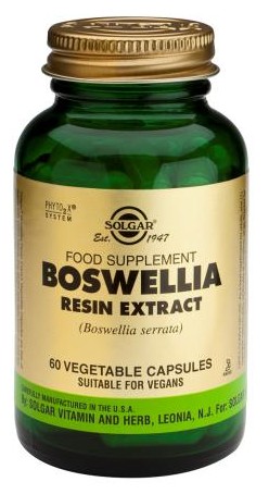 Solgar SPF Boswellia, 60 Cápsulas Vegetales.