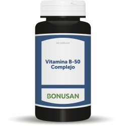 Bonusan vitamina b-50 complejo, 60 cápsulas| Farmacia Barata