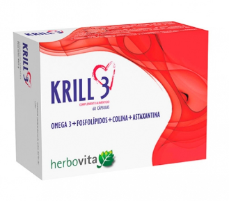 Herbovita Krill 3, 60 cápsulas| Farmacia Barata