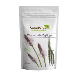 SaludViva Cáscara de Psyllium, 200 g. Rico en fibra.