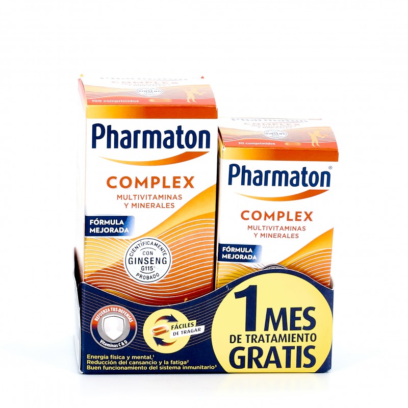 Comprar Pharmaton Complex Capsulas Al Mejor Precio Farmacia Barata