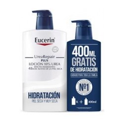 Eucerin Pack Ahorro UreaRepair Plus, 1000+400ml.