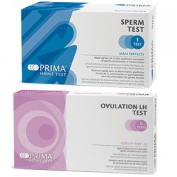 Prima home test ovulation LH test + sperm test, 5 test + 1 test