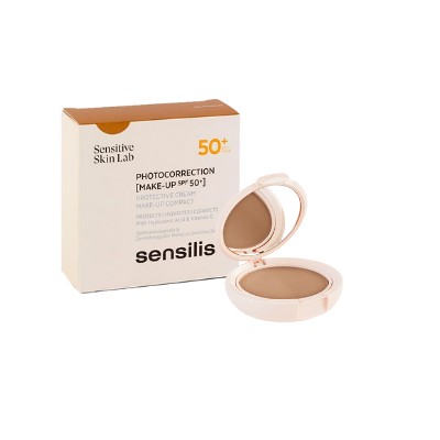 Sensilis photocorrector compacto tono natural SPF50+