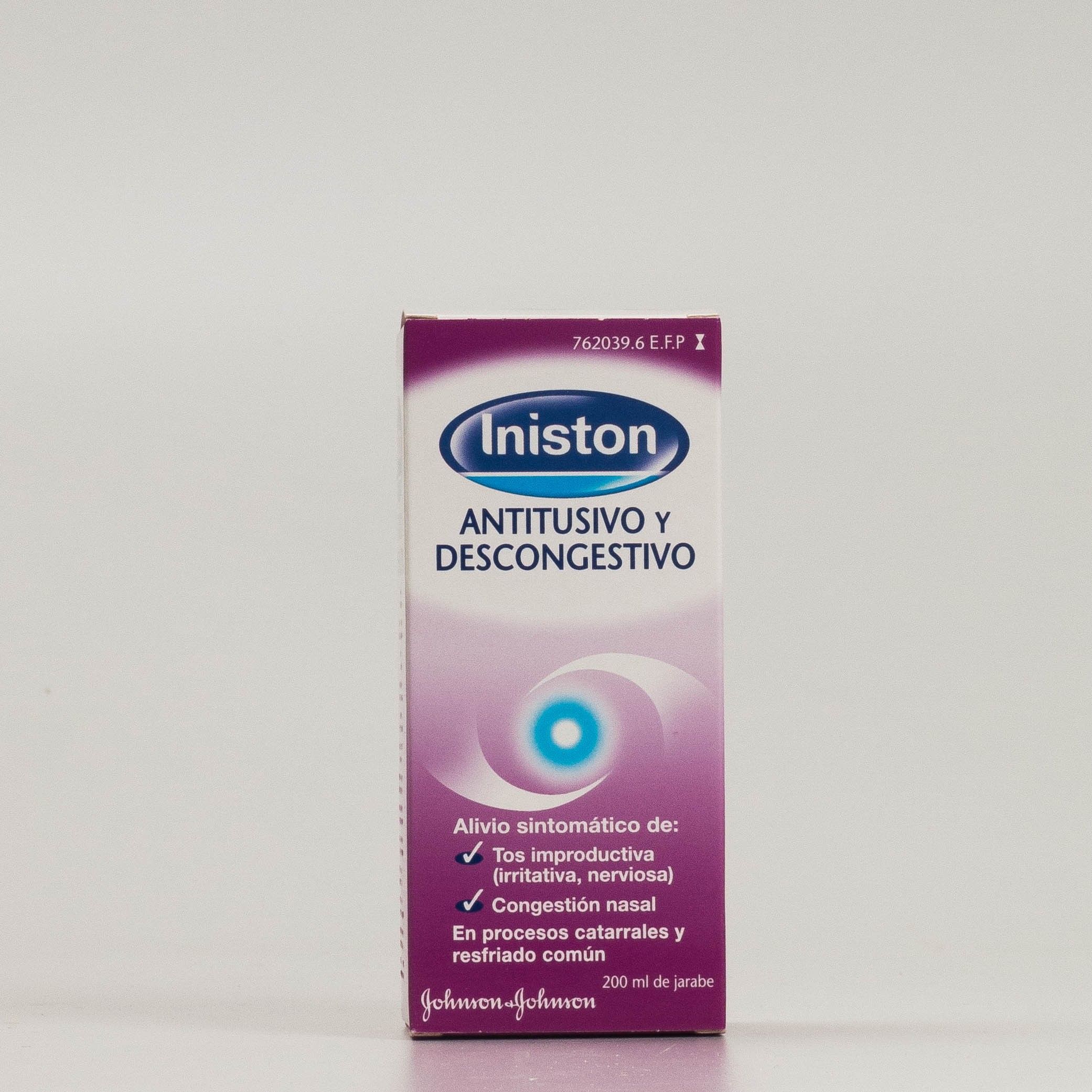 Farmacia Fuentelucha  Iniston Tos y Descongestión jarabe 200 ml