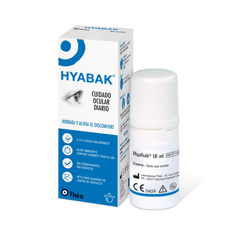 Por qué utilizar Hyabak contra el ojo seco?