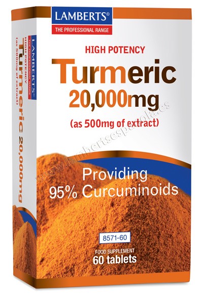 CURCUMA(TURMERIC) 60 COMP LAMBERTS