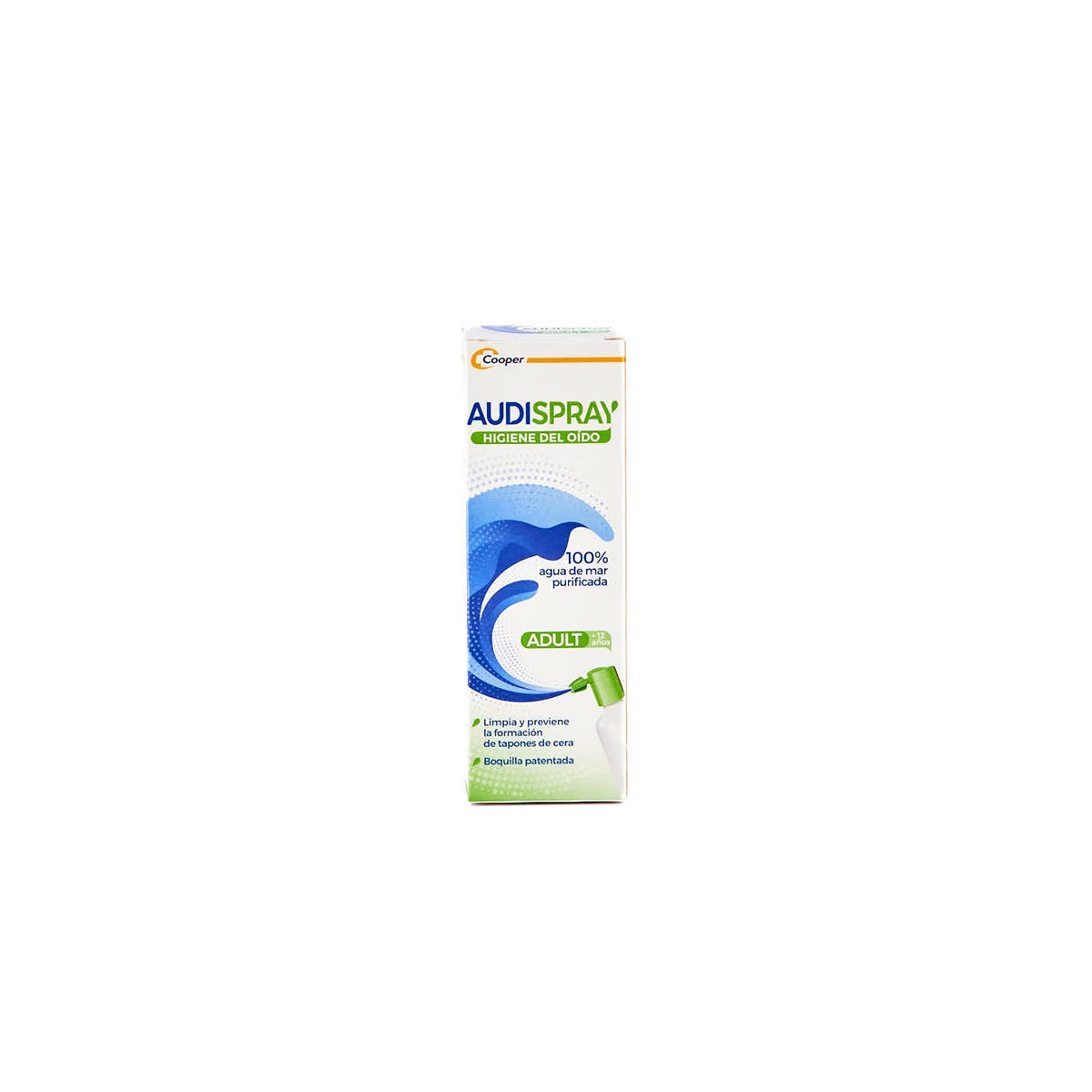 Audispray adult solución de agua de mar hipertónica spray sin gas limpieza  oído 50 ml