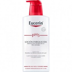 Eucerin pH5 Loción enriquecida piel sensible, 400ml.