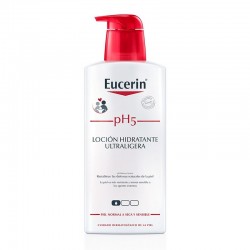 Eucerin pH5 Loción Hidratante Ultraligera, 400ml.