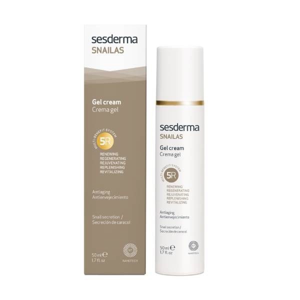 Sesderma Snailas Gel Crema Antienvejecimiento, 50ml.