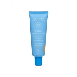 Apivita Aqua Beelicius crema fluida iluminadora color, 40ml