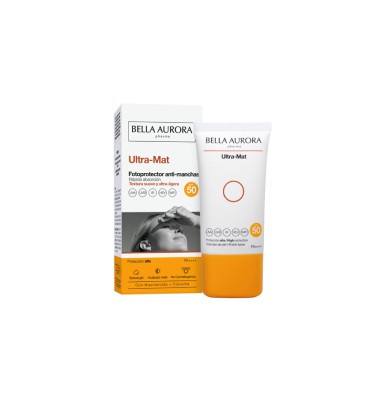 Bella Aurora Ultra-Mat Fotoprotector Anti-manchas SPF 50, 50 ml