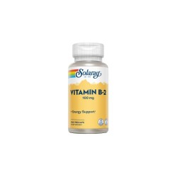 Solaray B2 100 mg, 100 cápsulas vegetales