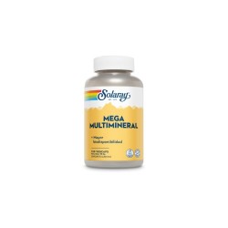 Solaray Mega Multi Mineral, 120 cápsulas