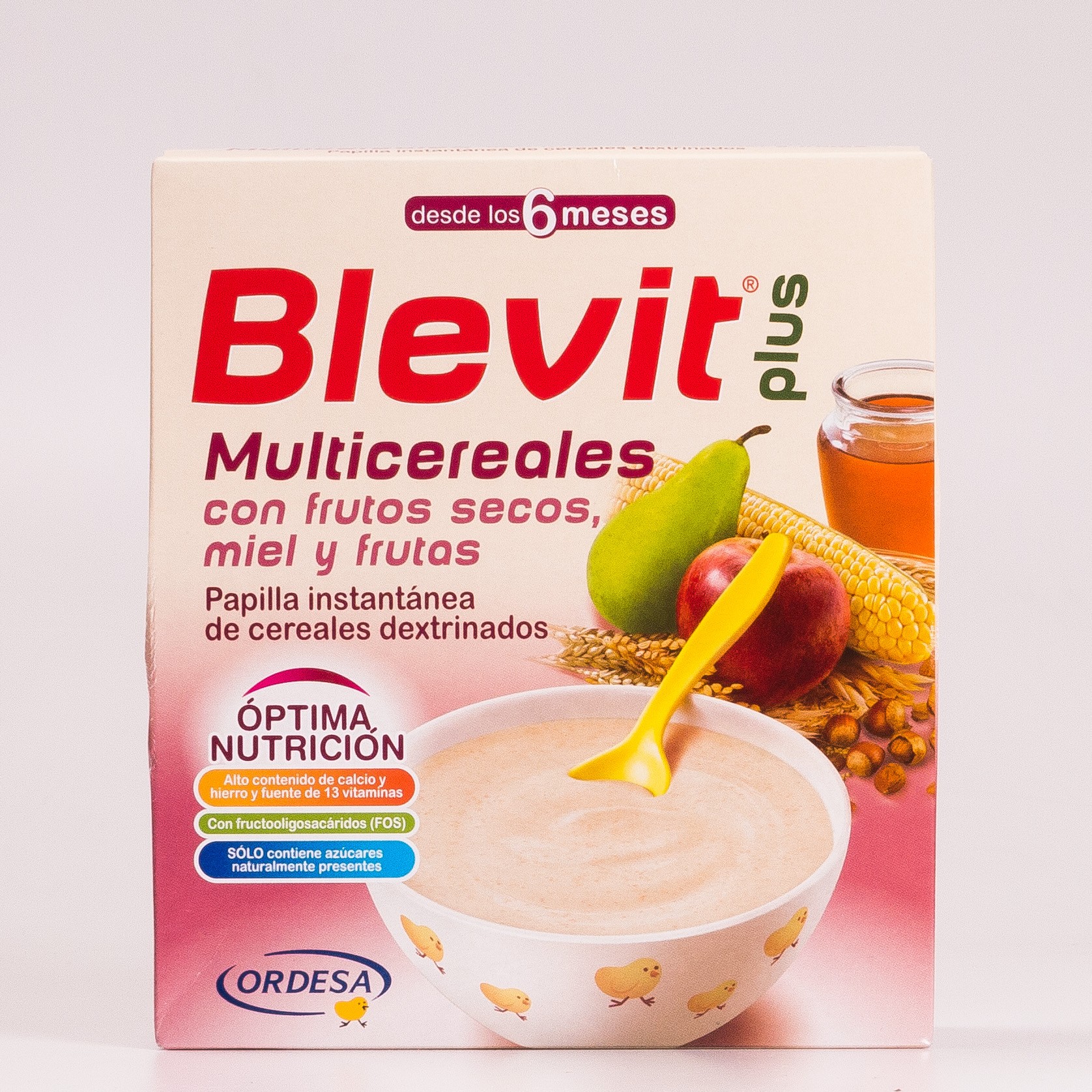 Blevit Plus Superfibra Frutas - Papilla de Cereales para Bebé Con