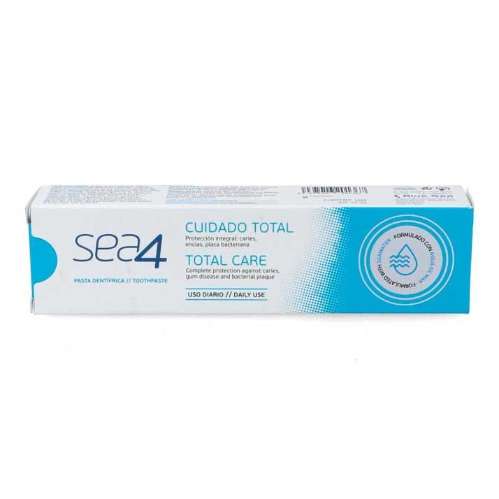 SEA4 Pasta Dentífrica Cuidado Total, 75ml.