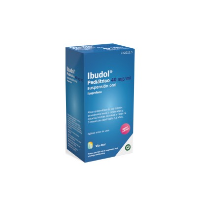 Ibudol pediátrico, 40 mg/ml suspensión oral