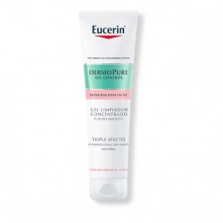 Eucerin Dermopure oil control gel limpiador concentrado triple efecto, 150 ml