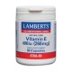 Lamberts Vitamina E Natural 400 UI, 60 cápsulas.