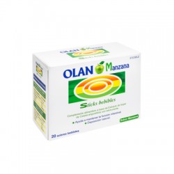 Olan 10 sticks bebibles sabor manzana