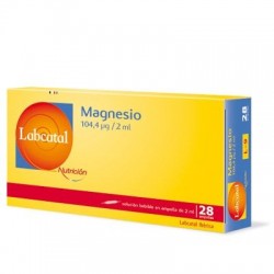 Labcatal Magnesio, 28 ampollas