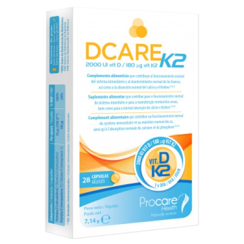 DCARE K2 84 CAPSULAS