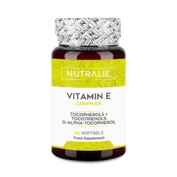 Nutralie vitamina E complex , 60 cápsulas blandas