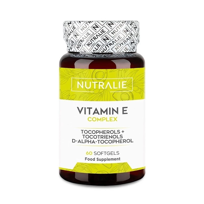 Nutralie vitamina E complex , 60 cápsulas blandas