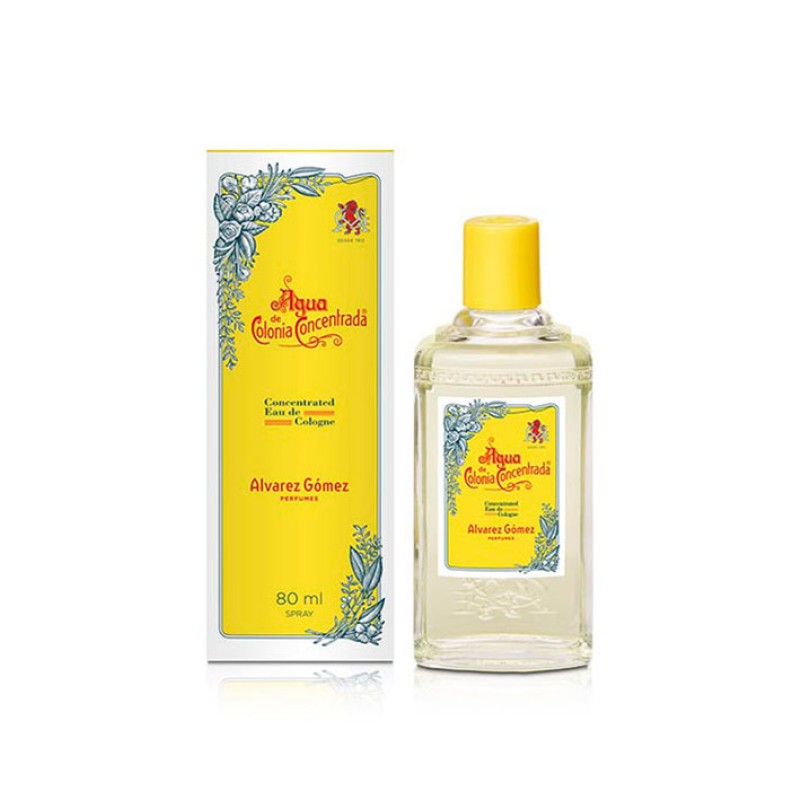 Alvarez Gomen Agua de Colonia Concentrada Vapo, 80 ml