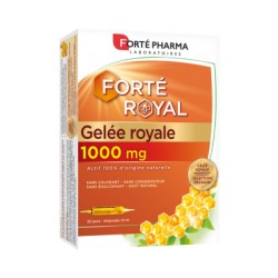 Forte Jalea Real 1000mg, 20 ampollas de 10 ml