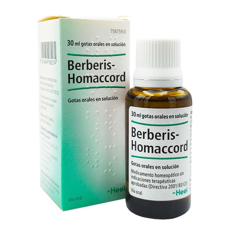 Berberis Homaccord Gotas, 30 ml