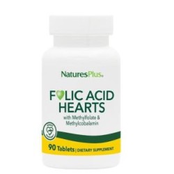 Nature’s plus ácido fólico hearts. 90 comprimidos