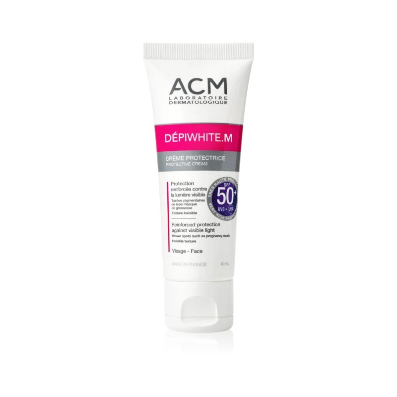 Depiwhite M. Crema Protectora SPF 50+ (Invisible), 40 ml