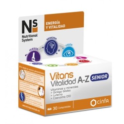 NS Vitans Vitalidad A-Z, 30 comprimidos